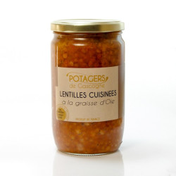 Lentilles à la graisse d'oie, 72cl
