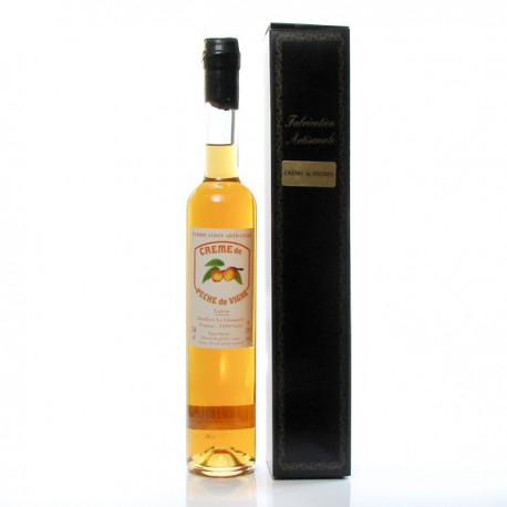 Crème de Pêche de vigne 20° Distillerie La Salamandre, 50cl