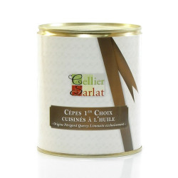 Boite de Cèpes à l'huile en Conserves 560g - Vente