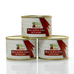 Lot de 3 Blocs de Foie gras de canard