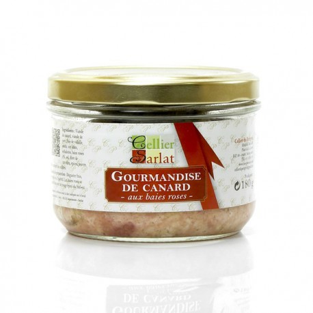 Gourmandise de Canard aux baies roses, 180g