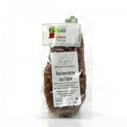 Saucisse sèche aux cèpes, 250g