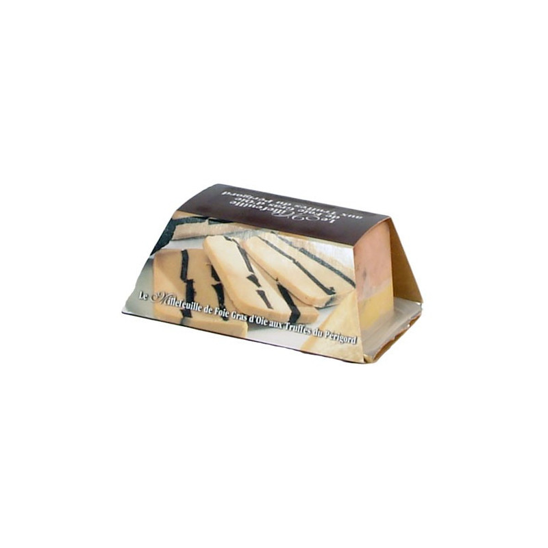 Millefeuille de Foie d'Oie mi-cuit Truffé 500g du Cellier du Périgord