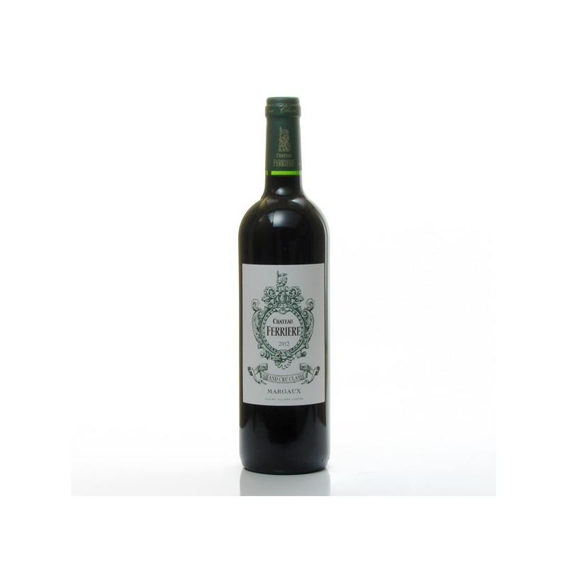 Château Ferriere 2012 AOC Margaux 3eme Grand Cru Classé 75cl