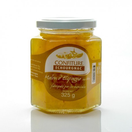 Confiture Artisanale EXTRA Aux Melons d'Espagne et au Citron, 325g