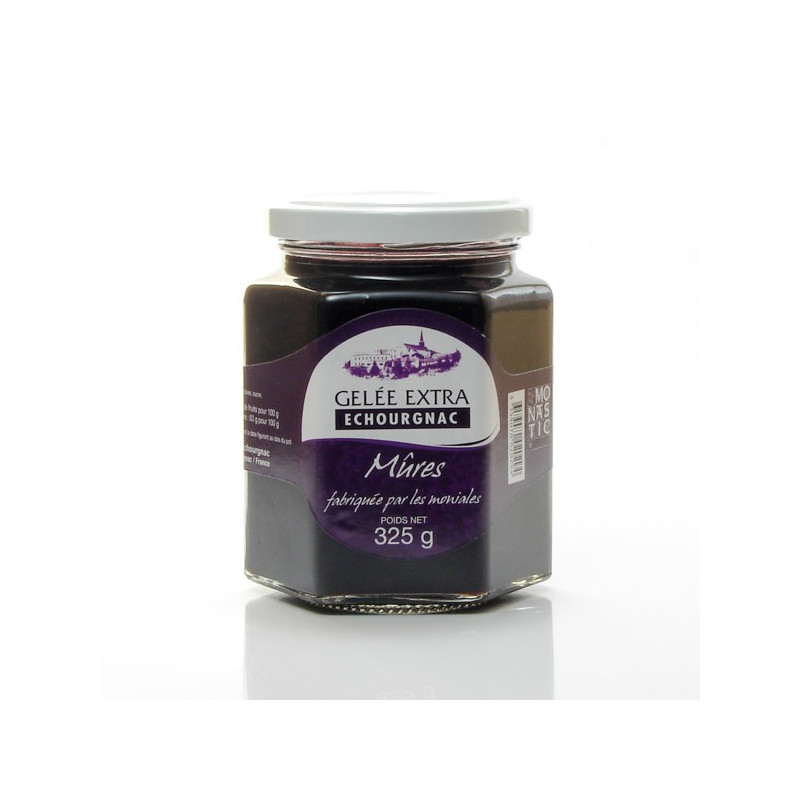 Gelée artisanale de Mûres, 340g