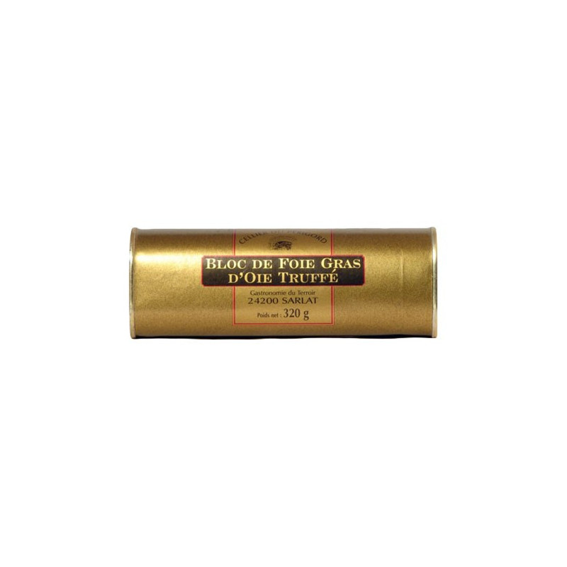 Bloc de Foie Gras d'Oie Truffé 320g du Cellier du Périgord