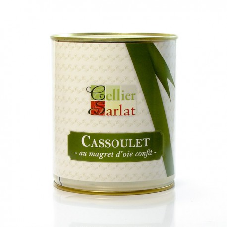 Cassoulet au magret d'Oie confit 760g