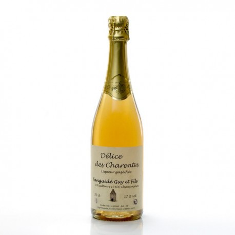 Délices des Charentes, Apéritif Pétillant Tanguidé 17°, 75cl