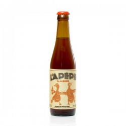 Bière ambrée artisanale du Périgord Bio Brasserie Lapépie, 33cl