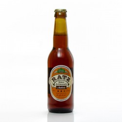 Bière ambrée artisanale du Quercy Brasserie Ratz, 33cl