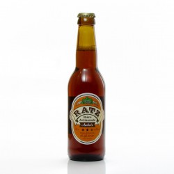 Bière ambrée artisanale du Quercy Brasserie Ratz, 33cl