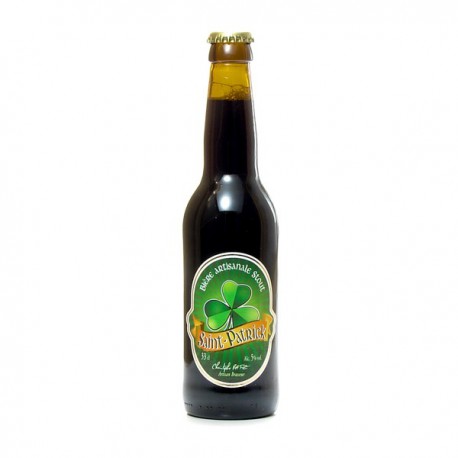 Bière artisanale Saint Patrick du Quercy Brasserie Ratz, 33cl