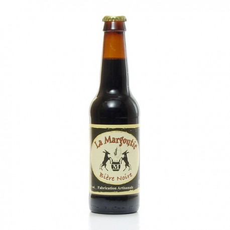 Bière noire artisanale du Périgord Brasserie Margoutie, 33cl