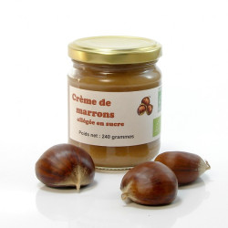 Crème de marrons bio