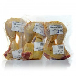 Lot de 6 Cuisses de poulet fermier 3x2 soit env 1800g