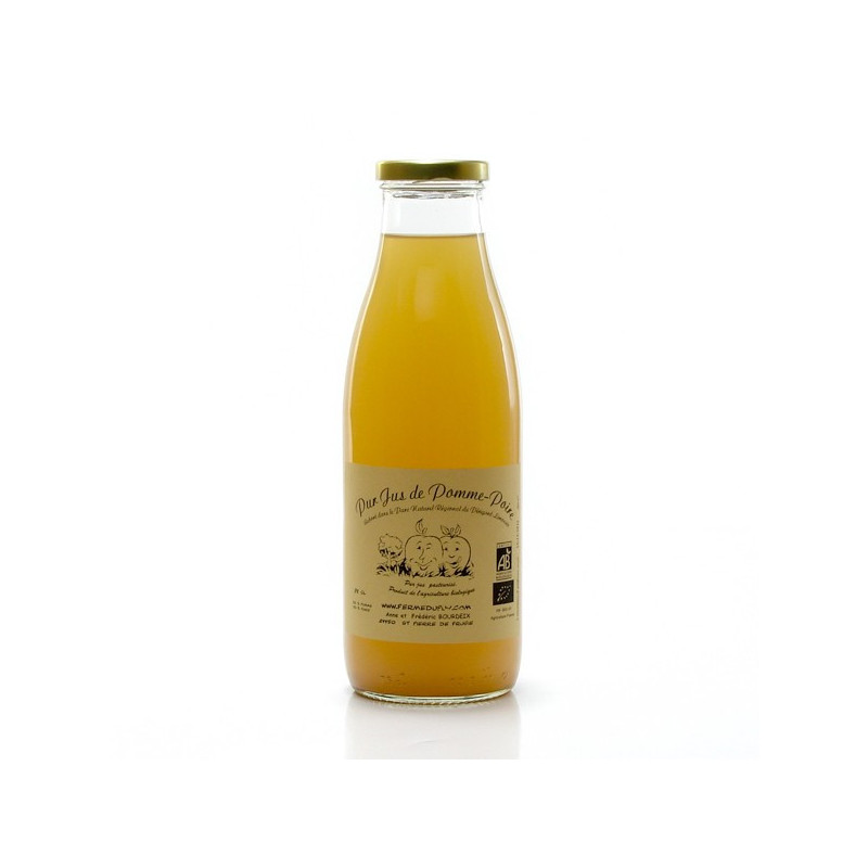 Jus de pomme poire bio de dordogne 75cl