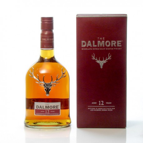 Whisky Ecosse Dalmore 12ans Single Malt Scotch 40° 70cl