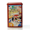 Boîte collection sablé artisanaux boite fer 360g