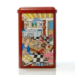 Boîte collection sablé artisanaux boite fer 360g