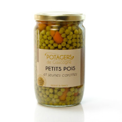 Petits pois et jeunes carottes 420g