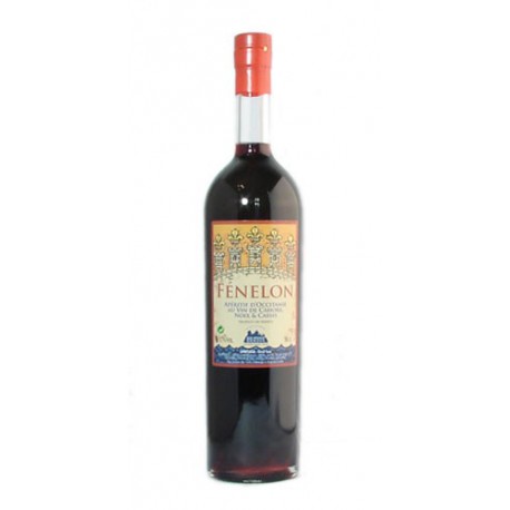 Fénelon Apéritif vin rouge noix cassis 16° 70cl