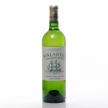 Chateau Malartic Lagraviere Grand Cru Classé AOC Pessac Léognan Blanc Sec 2012, 75cl