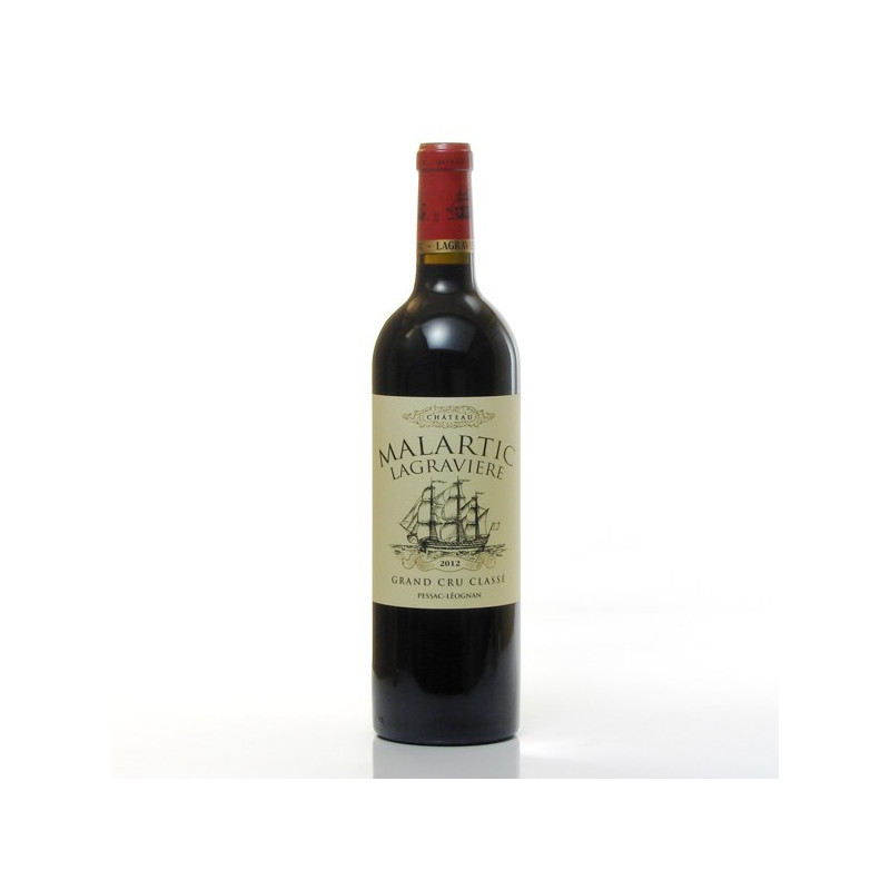 Chateau Malartic Lagraviere Grand Cru Classé AOC Pessac Léognan Rouge 2012, 75cl