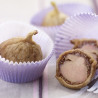 Figues au Foie gras, figue fourrées farcies au foie gras de canard entier