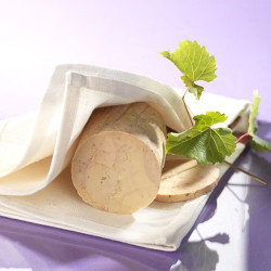 Foie gras d'oie entier mi-cuit au torchon