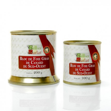 Le Bloc de Foie gras de Canard 300g