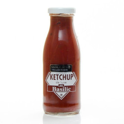 Ketchup de luxe au basilic 280g