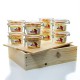 La Caisse Bois aux 8 Foies Gras 8x120g soit 960g