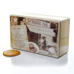 Boite à biscuits 30 sablés artisanaux à la myrtille 30x50gr soit 1500gr