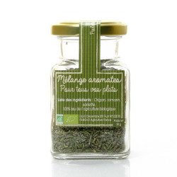 Sariette, origan, romarin, aromates Bio