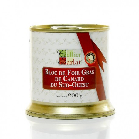 Bloc de foie gras de canard du Sud-Ouest