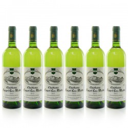 Lot de 6 bouteilles Château Court les Mûts AOC Bergerac sec 2023 soit 6x75cl