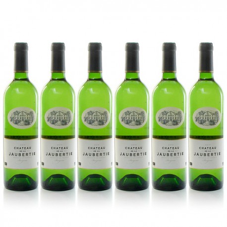 Lot de 6 bouteilles Château La Jaubertie AOC Bergerac Sec 2023