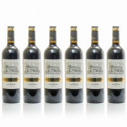 Lot de 6 bouteilles Clos Triguedina AOC Cahors 2012 75cl