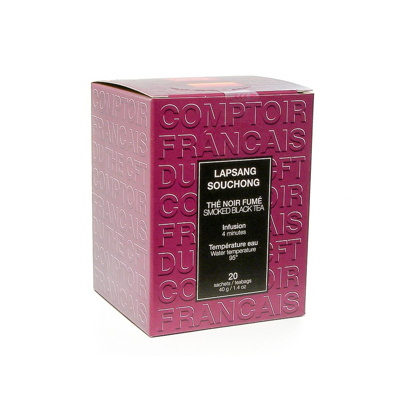 Thé Lapsang Souchong Boite de 20 Sachets Thé Lapsang Souchong Boite de 20 Sachets