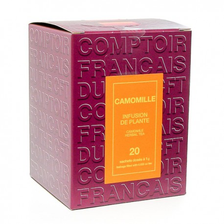 Infusion Camomille Boite de 20 Sachets