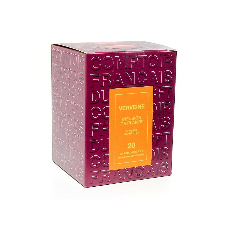 Infusion Verveine Boite de 20 Sachets