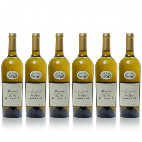 6 bouteilles Château La Jaubertie Mirabelle 2022 AOC Bergerac Sec 75cl
