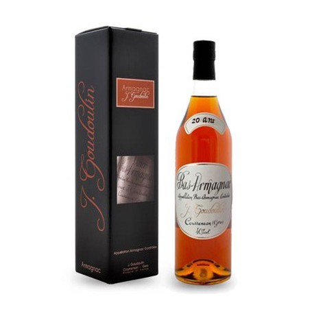 Bas Armagnac 20 ans Maison Goudoulin 40° 35cl