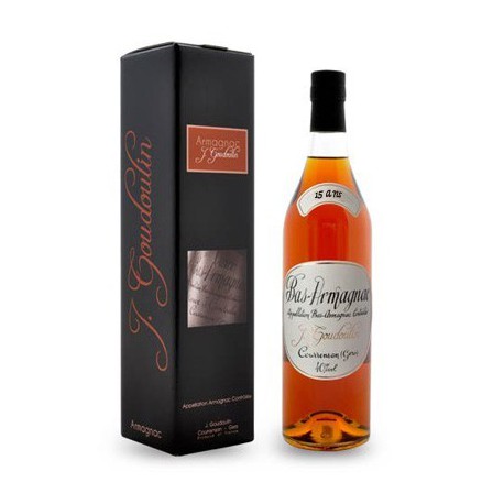 Bas Armagnac 15 ans Maison Goudoulin 40° 35cl