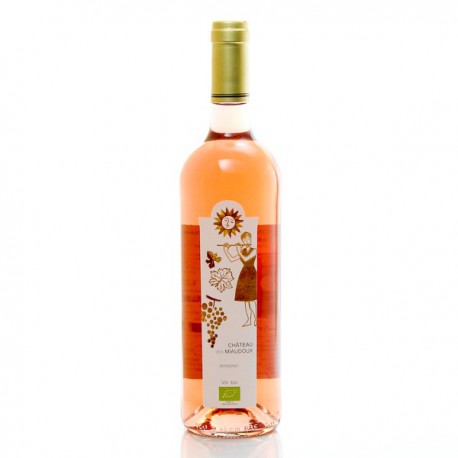 Château Miaudoux AOC Bergerac Rosé 2015, 75cl