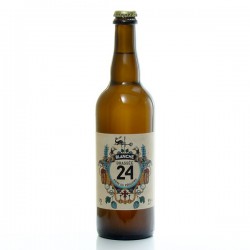 Bière brassée 24 Blanche Brasserie Artisanale de Sarlat 75cl