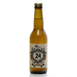 Bière brassée 24 Blanche Brasserie Artisanale de Sarlat 33cl