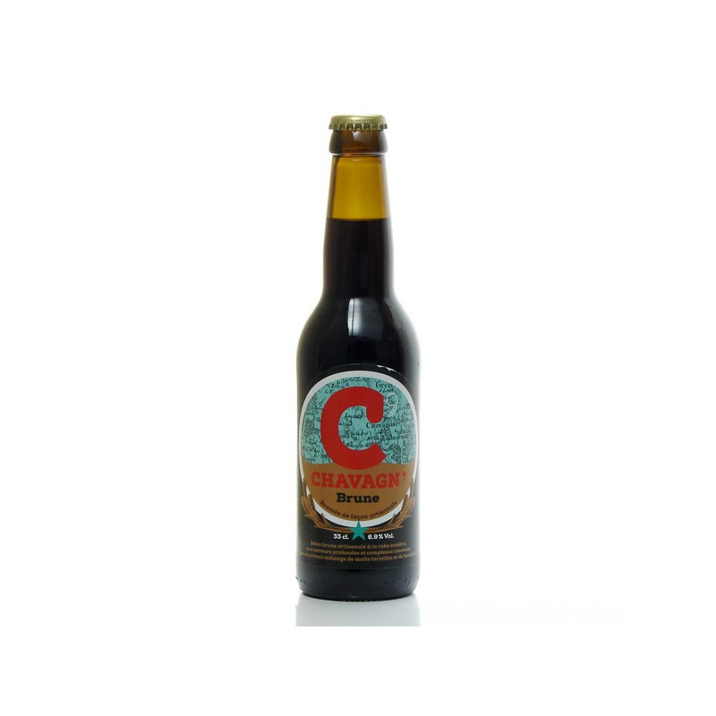 Bière brune artisanale Chavagn' 33cl