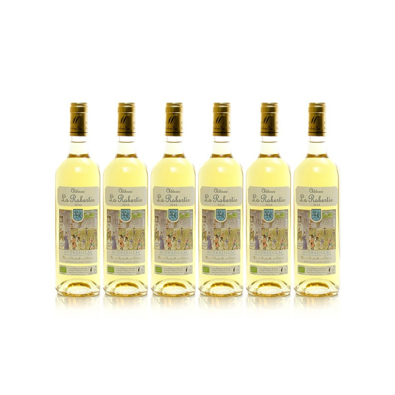 Promotion 6 Bouteilles Château la Robertie 2015 AOC Monbazillac